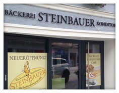 Bäckerei Steinbaucer, Radstadt, Fassadenwerbung, Fassadenschrift, Fassadenbeklebung, 3DBuchstaben
